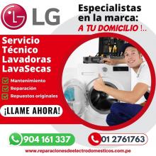 Hoy mismo «Reparación Secadoras L.G.» 904161337 San Juan de Miraflores